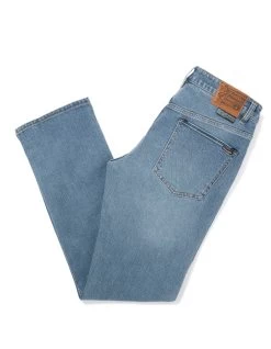 VOLCOM SOLVER DENIM JEANS OLD TOWN INDIGO -Freedom Wave Shop volcom solver denim jeans old town indigo 4