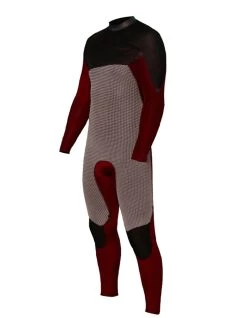 ZION YETI 5/4/3 STEAMER CHEST ZIP WETSUIT -Freedom Wave Shop zion yeti 5 4 3 steamer muta uomo front zip 1